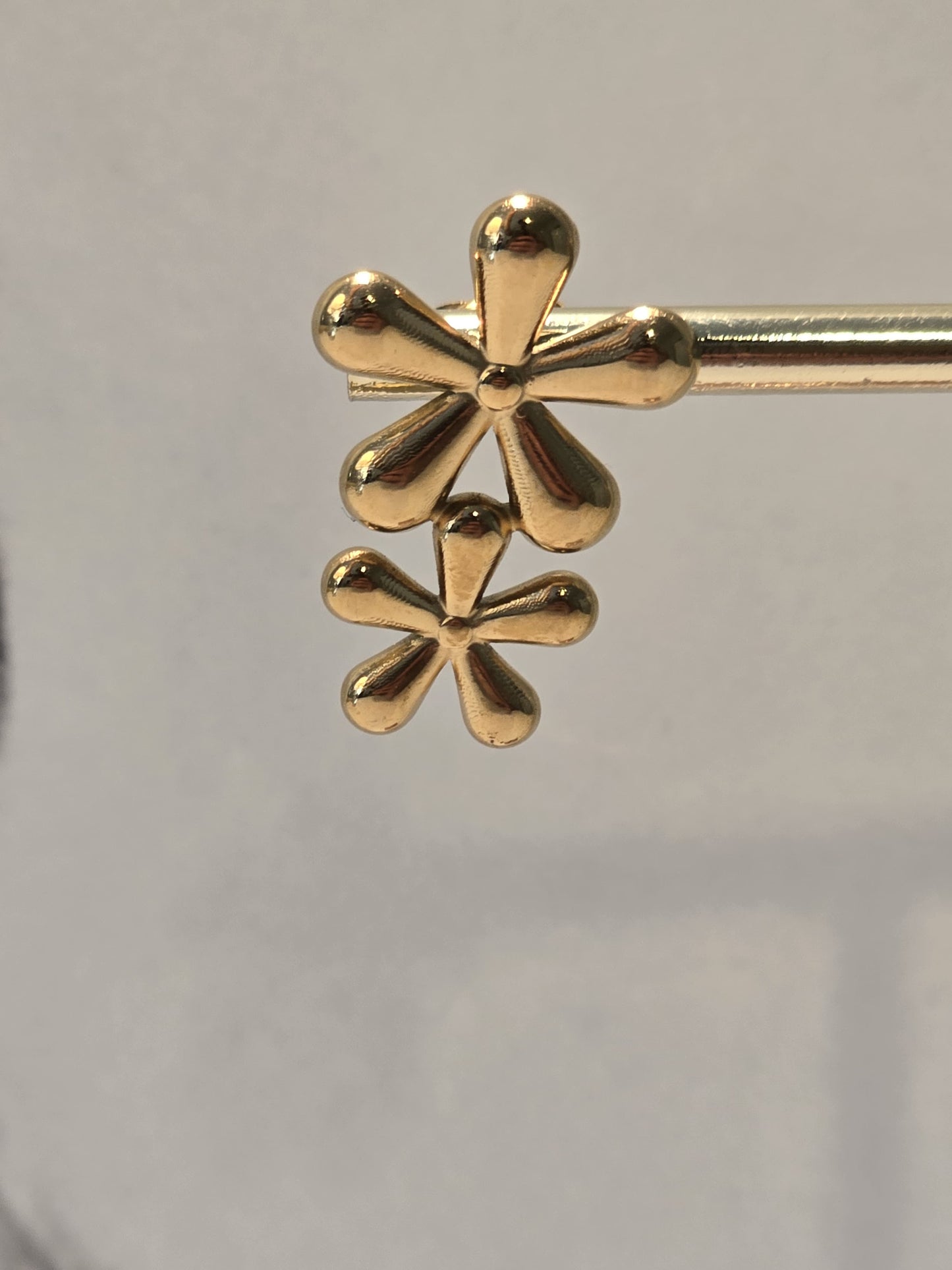 Golden Starfish Earrings