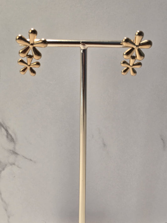 Golden Starfish Earrings